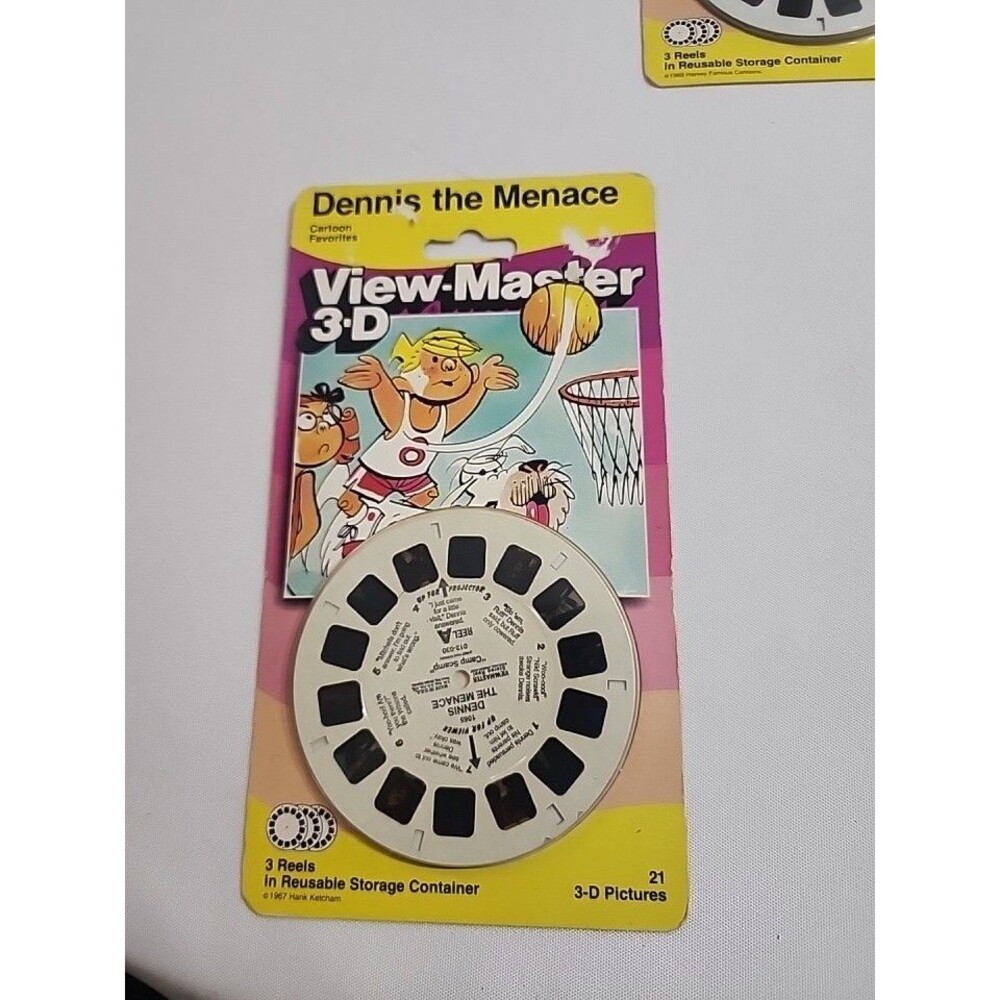 View-Master 3-D 1967 Dennis The Menace Cartoon Favorites